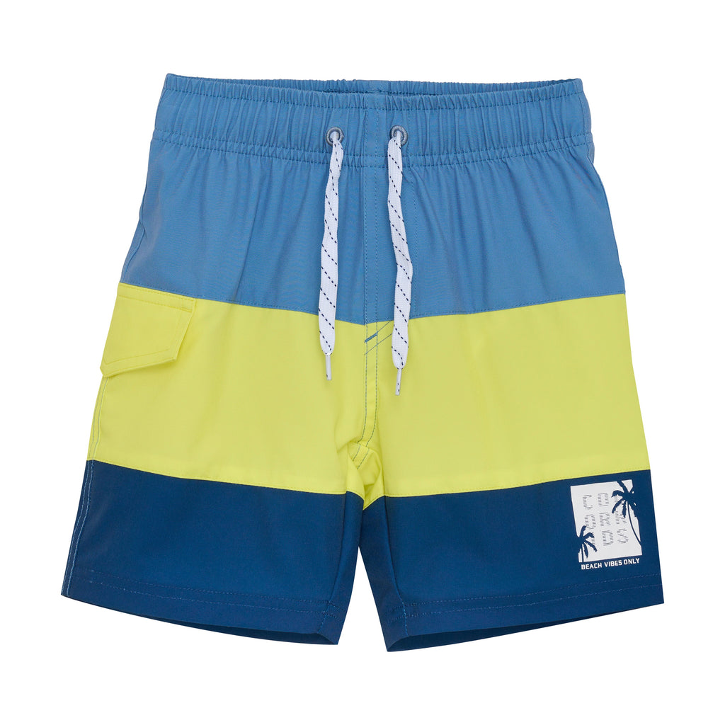 ColorKids Swim Long Shorts; Colorblock-Shorts-Color Kids-Junior Barneklær