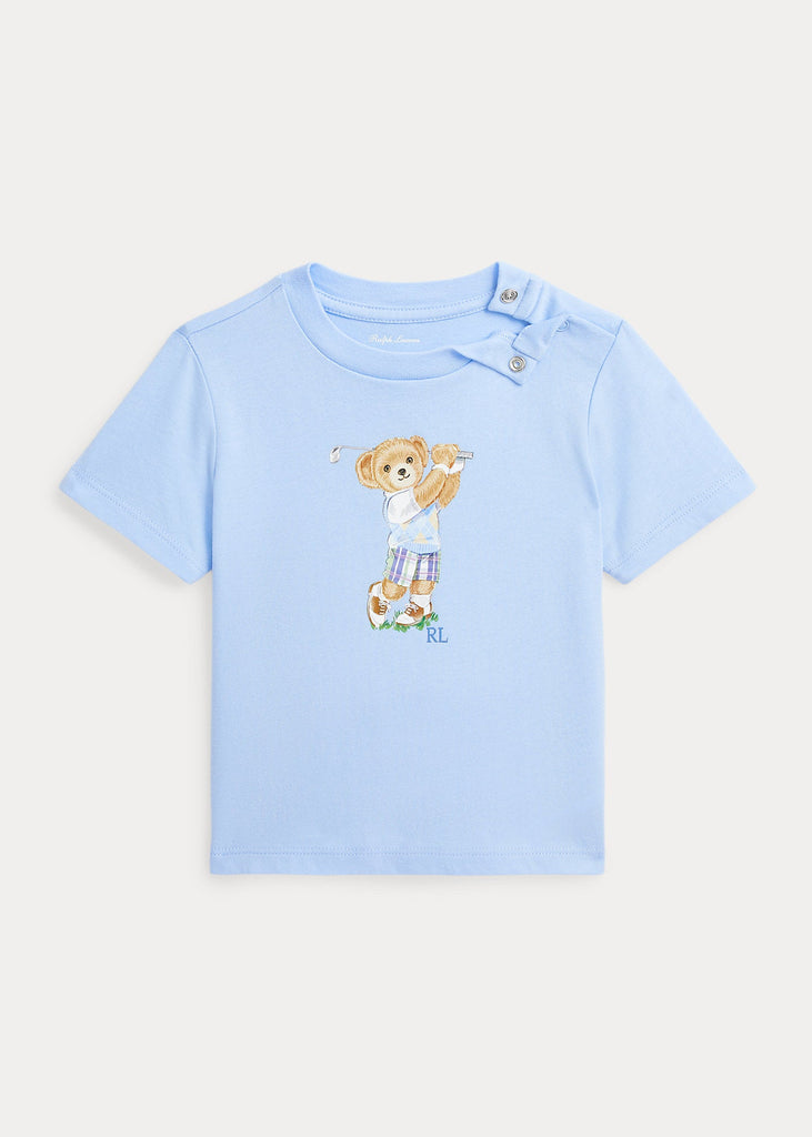 RalphLauren Boy Bear Tee-knit Shirts-t-shirt-T-skjorte-Ralph Lauren-Junior Barneklær
