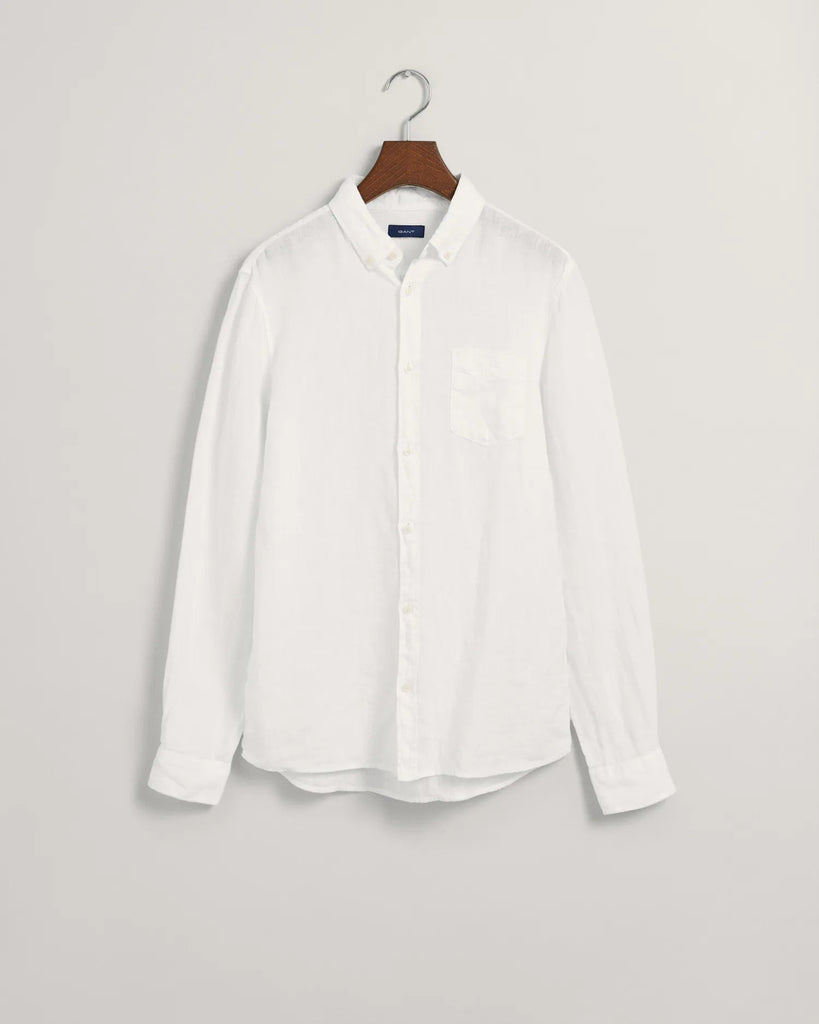 Gant Linen Ls Bd Shirt-Skjorte-Gant-Junior Barneklær