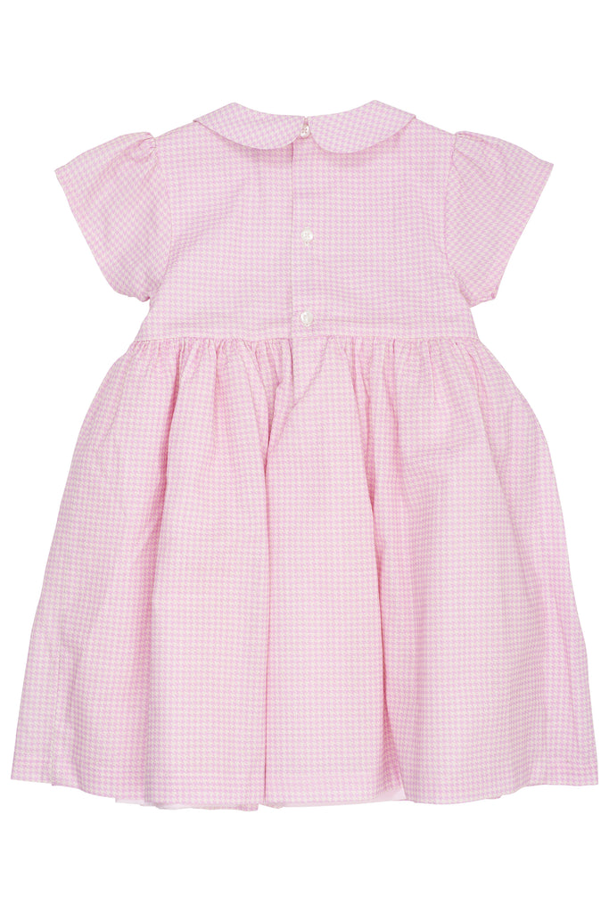 Copenhagen Houndstooth Kjole Med Håndlaget Enhjørning-Kjole-Copenhagen-Junior Barneklær