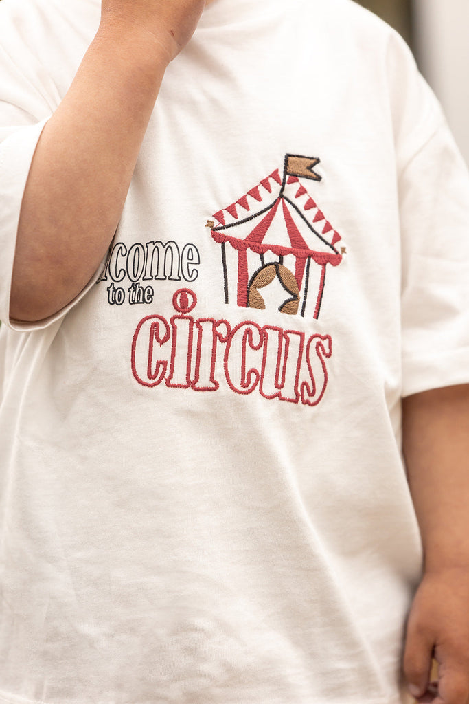 Fliink Sommer Circus T-shirt-T-skjorte-Fliink-Junior Barneklær