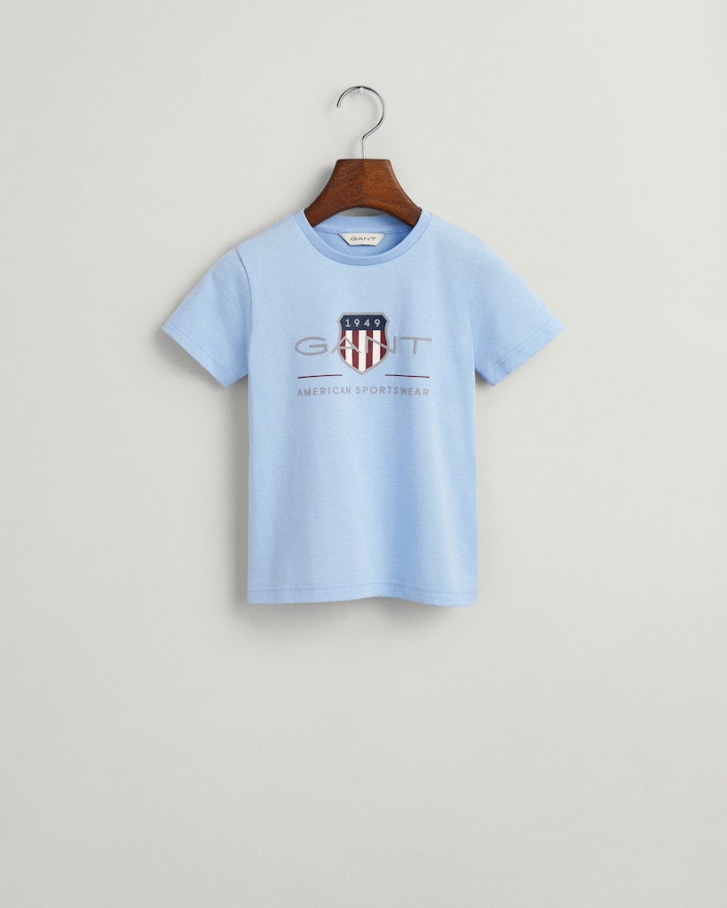 Gant Archive Shield Ss T-shirt-T-skjorte-Gant-Junior Barneklær