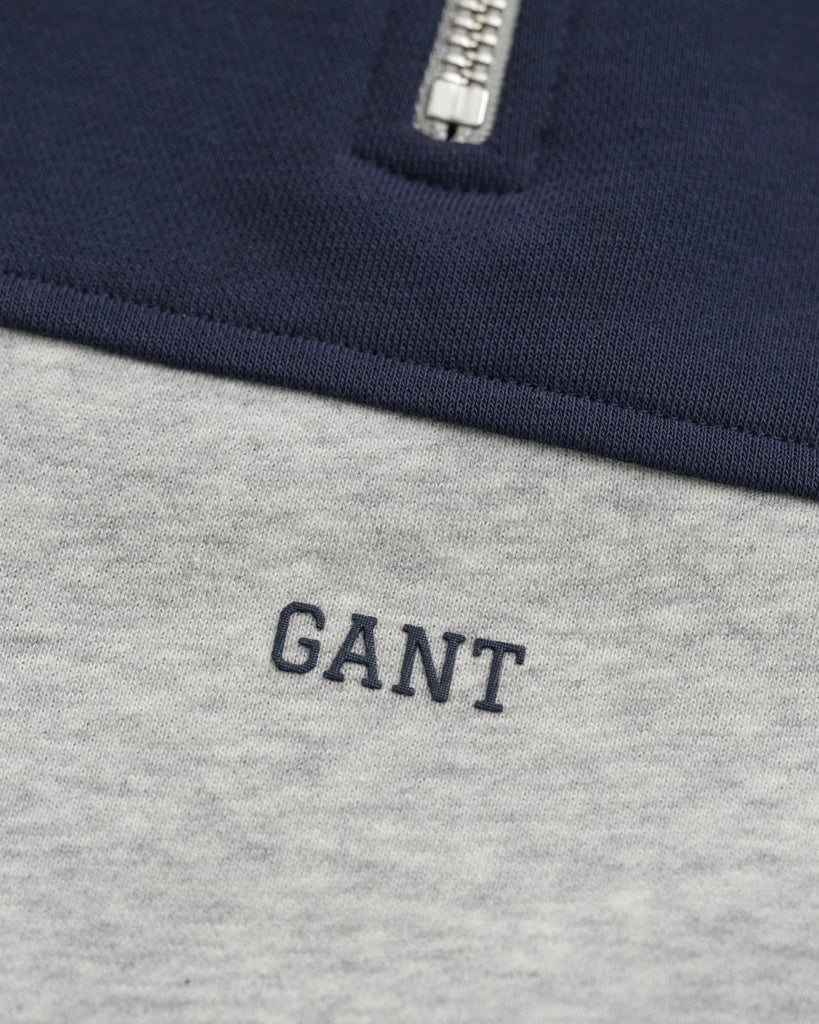Gant Blocked Half-Zip Genser-Genser-Gant-Junior Barneklær