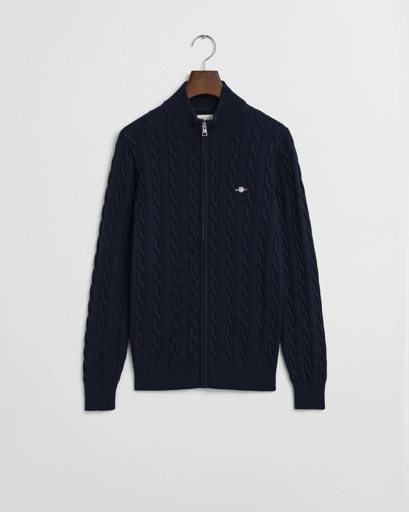 Gant Full-Zip Cardigan-Genser-Gant-Junior Barneklær