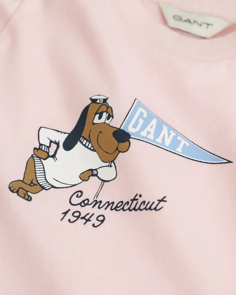 Gant Graphic Longsleeve-T-skjorte-Gant-Junior Barneklær