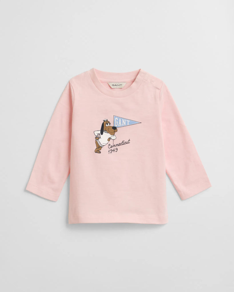 Gant Graphic Longsleeve-T-skjorte-Gant-Junior Barneklær