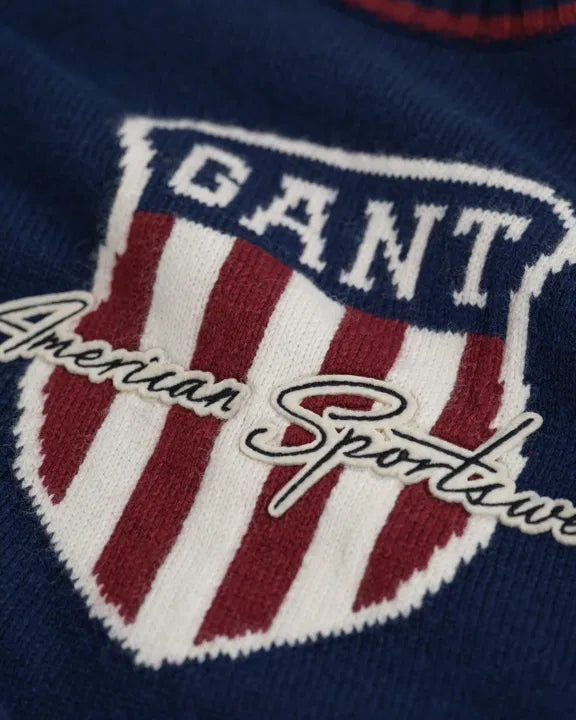 Gant Graphic Ullgenser-Genser-Gant-Junior Barneklær