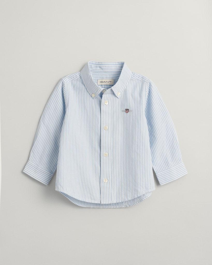 Gant Oxford Stripe Shirt-Skjorte-Gant-Junior Barneklær