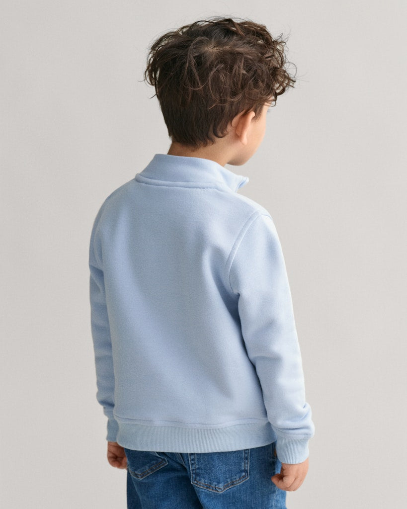 Gant Shield Half Zip Sweat-Genser-Gant-Junior Barneklær