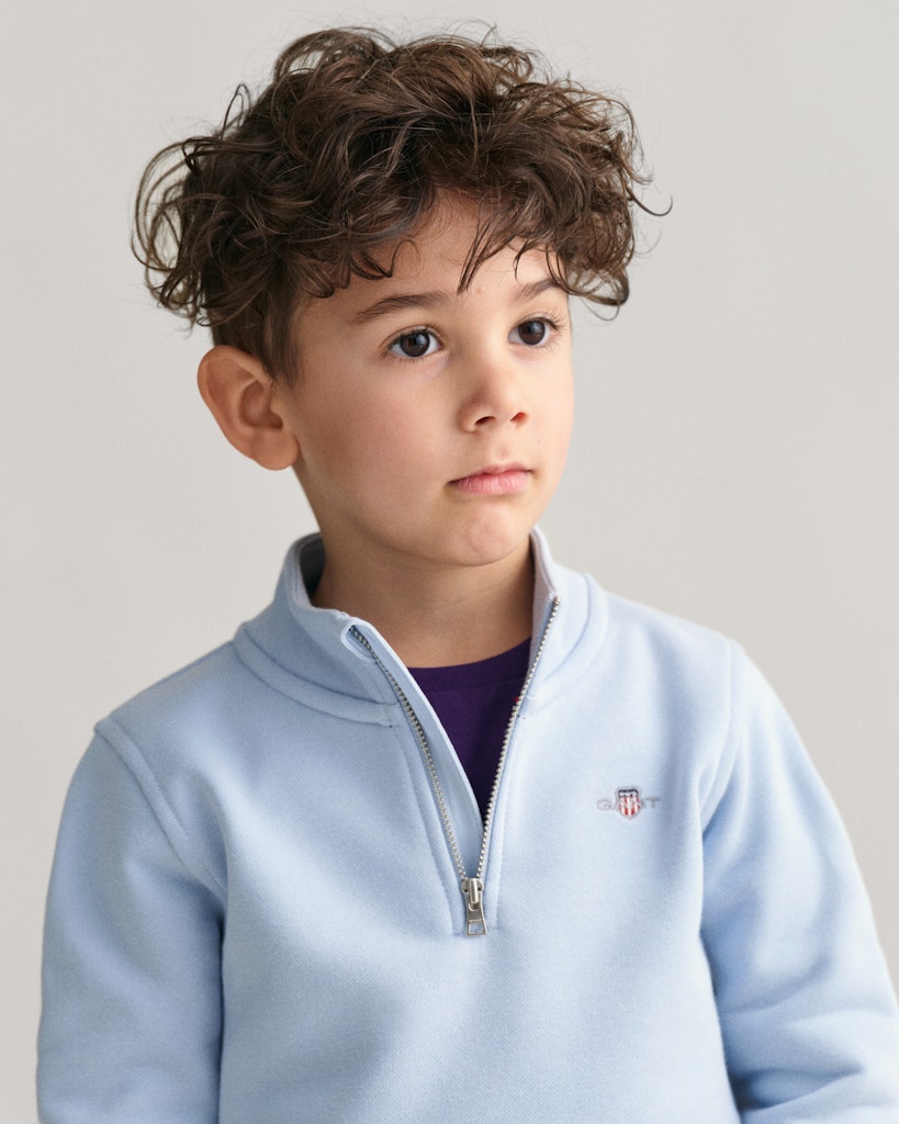 Gant Shield Half Zip Sweat-Genser-Gant-Junior Barneklær