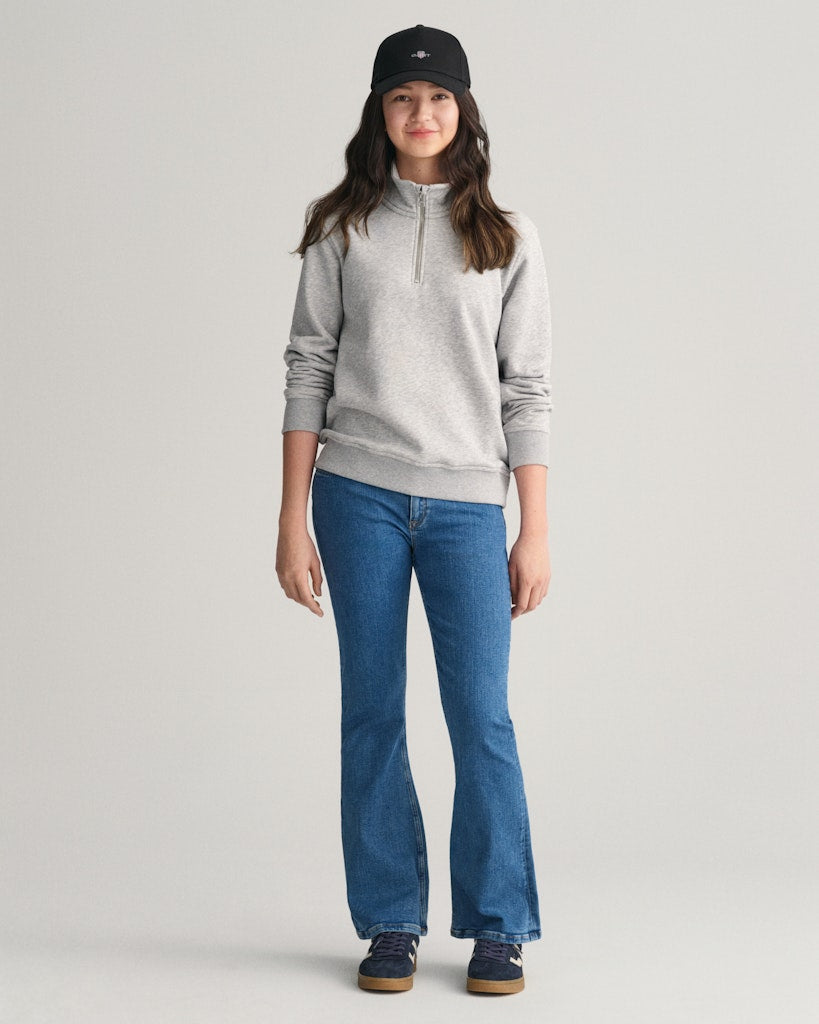 Gant Shield Half Zip Sweatshirt-Genser-Gant-Junior Barneklær