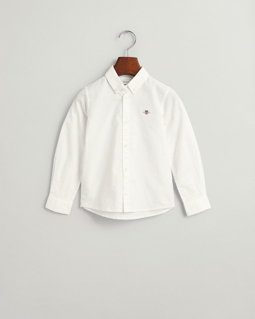 Gant Shield Oxford Bd Shirt-Skjorte-Gant-Junior Barneklær