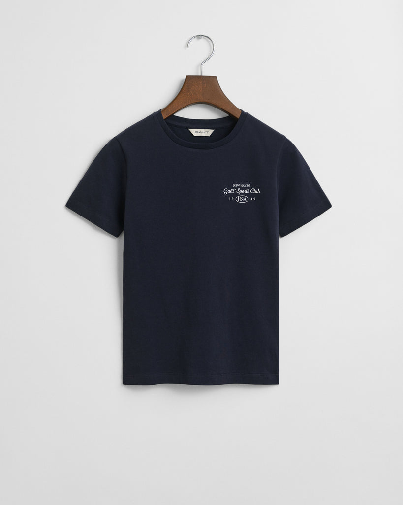 Gant Sports Club Graphic T-skjorte-T-skjorte-Gant-Junior Barneklær