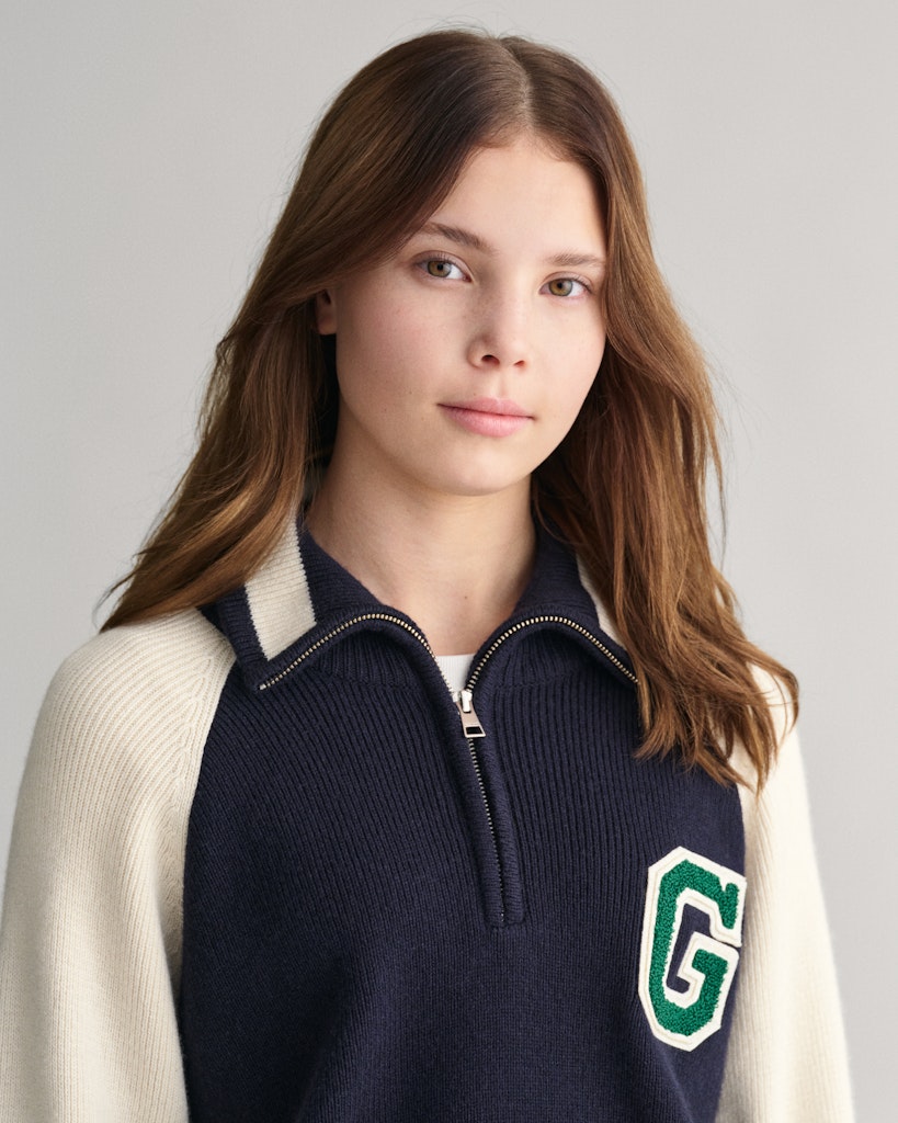 Gant Varsity Knitted Sweater-Genser-Gant-Junior Barneklær