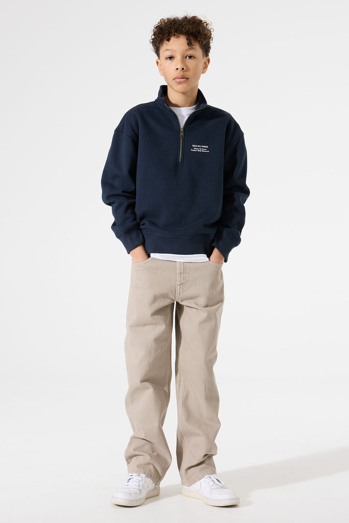 Garcia Half-zip College-Genser-Garcia-Junior Barneklær