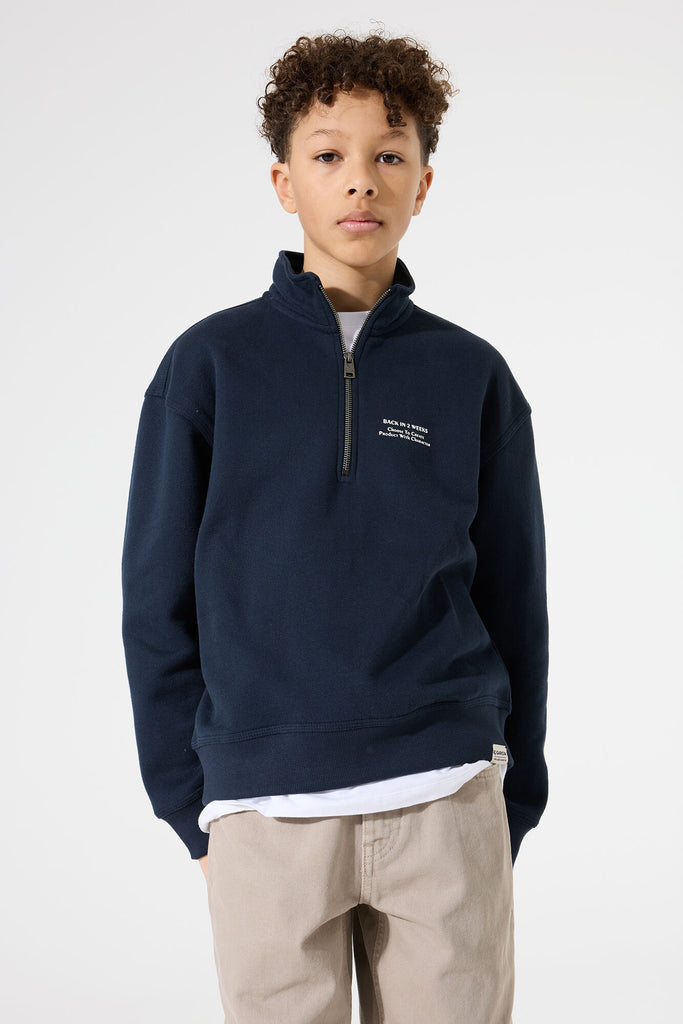 Garcia Half-zip College-Genser-Garcia-Junior Barneklær