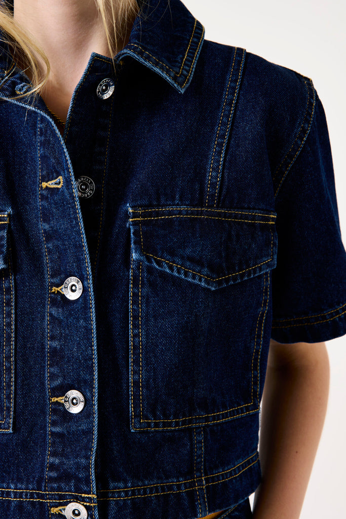 Garcia Kortermet Denimjakke-Ukjent-Garcia-Junior Barneklær