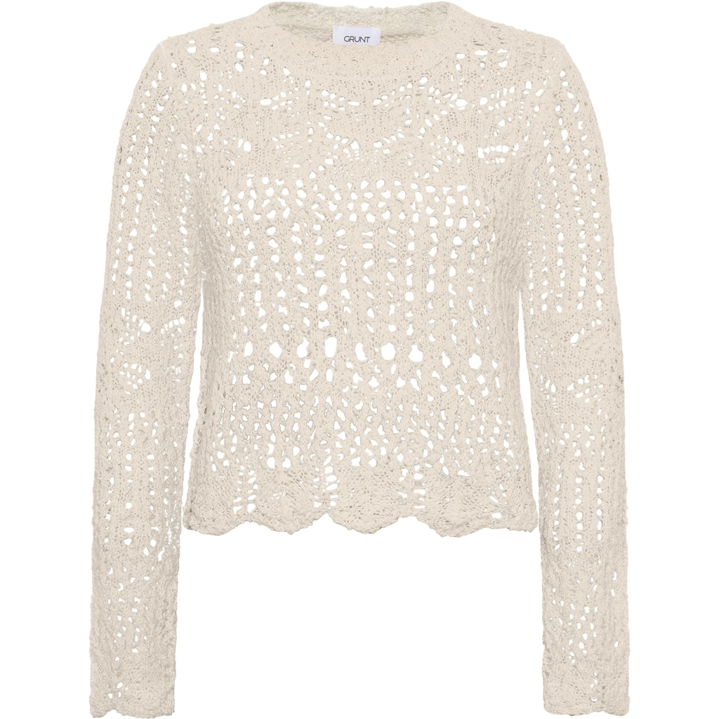 Grunt Alga Strikk-Genser-Grunt-Junior Barneklær