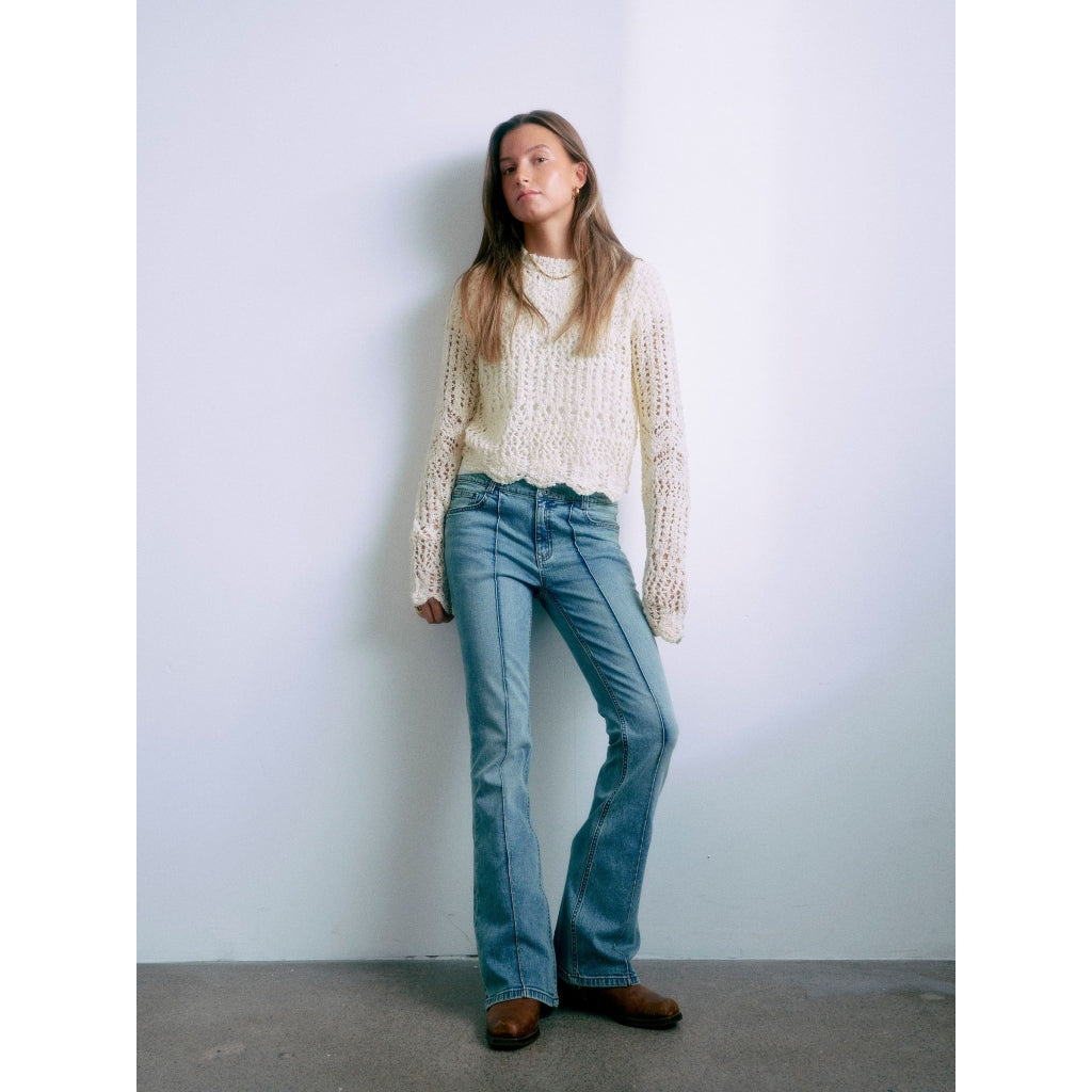 Grunt Alga Strikk-Genser-Grunt-Junior Barneklær