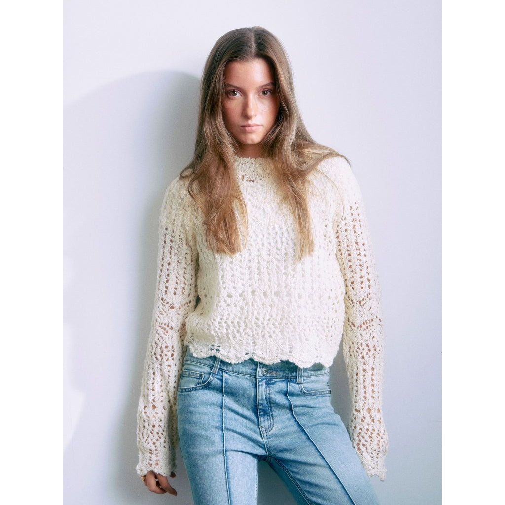 Grunt Alga Strikk-Genser-Grunt-Junior Barneklær