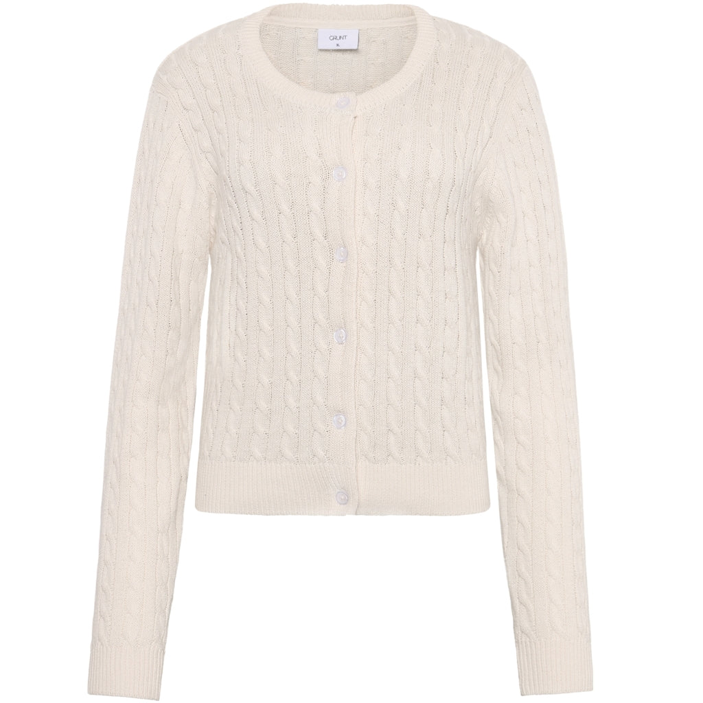 Grunt Line Kabelstrikket Cardigan-Genser-Grunt-Junior Barneklær