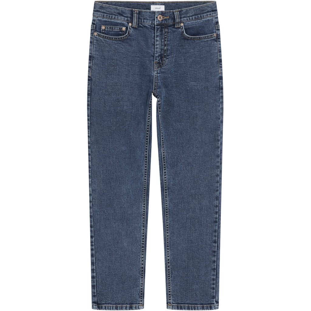 Grunt Rebel Dark Blue Jeans-Hodeplagg-Grunt-Junior Barneklær