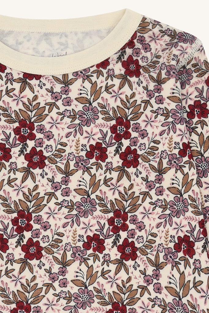 Hust&Claire Abba Flor-T-skjorte-Hust&Claire-Junior Barneklær