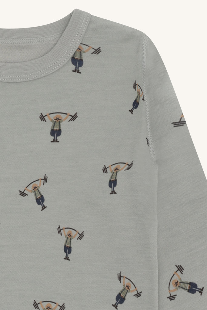 Hust&Claire Abba Strong Man Trøye-T-skjorte-Hust&Claire-Junior Barneklær