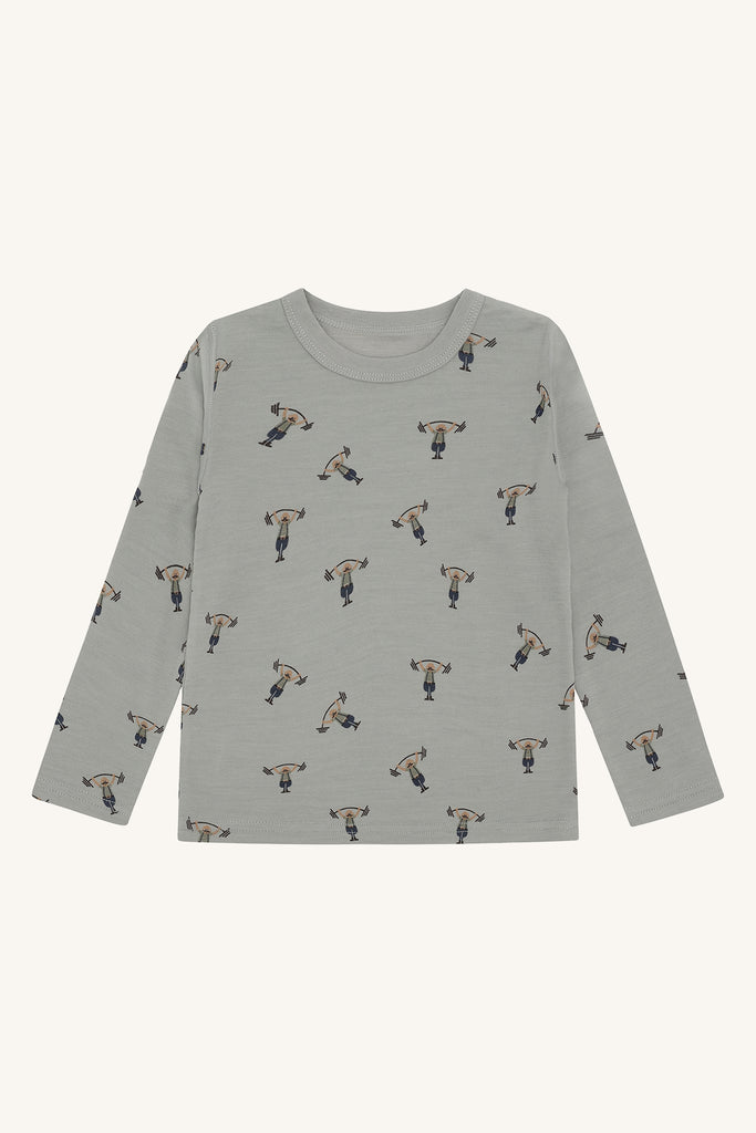 Hust&Claire Abba Strong Man Trøye-T-skjorte-Hust&Claire-Junior Barneklær