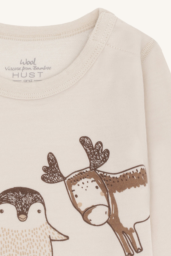 Hust&Claire Baloo Animals Body-Body-Hust&Claire-Junior Barneklær