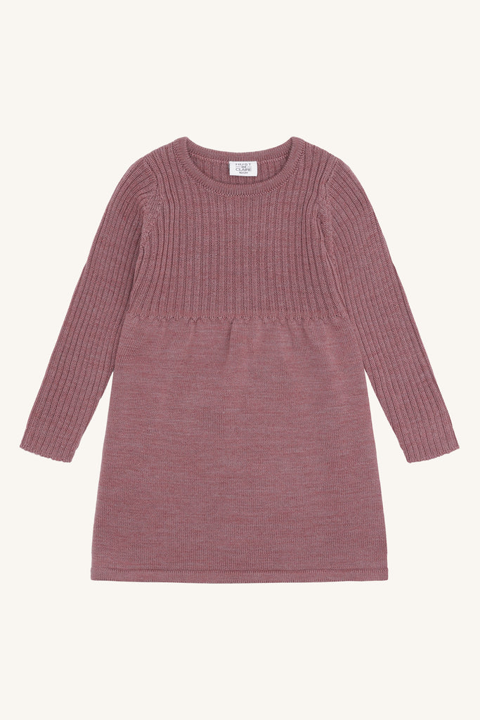 Hust&Claire Duri Ull Strikket Kjole-Kjole-Hust&Claire-Junior Barneklær