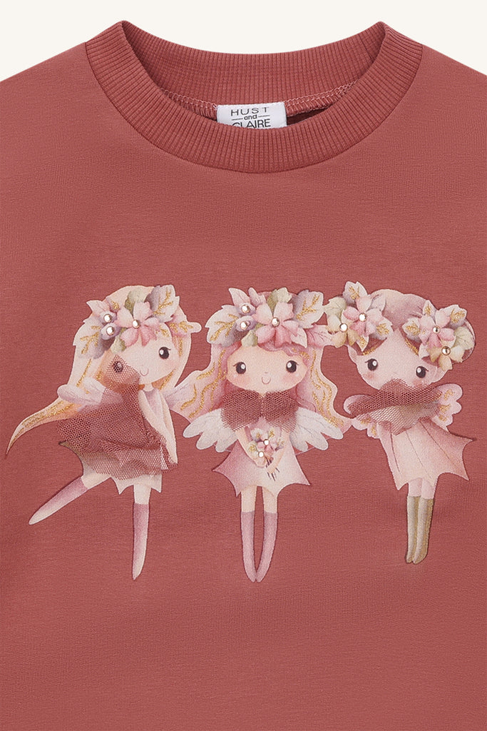 Hust&Claire Genser-T-skjorte-Hust&Claire-Junior Barneklær