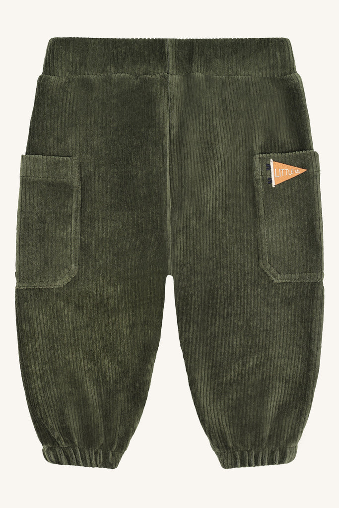 Hust&Claire Gus Ribbed Velour Bukse-Bukse-Hust&Claire-Junior Barneklær