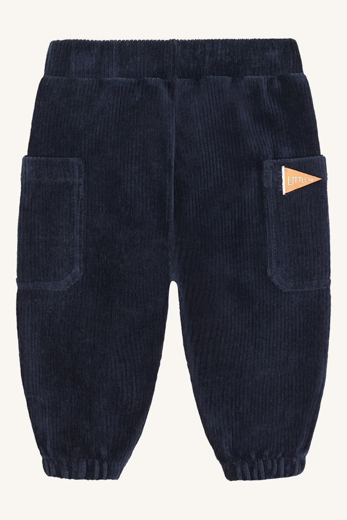 Hust&Claire Gus Ribbed Velour Bukse-Bukse-Hust&Claire-Junior Barneklær