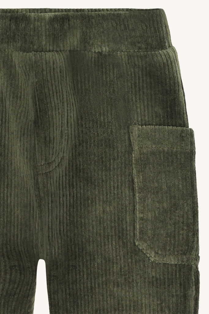 Hust&Claire Gus Ribbed Velour Bukse-Bukse-Hust&Claire-Junior Barneklær