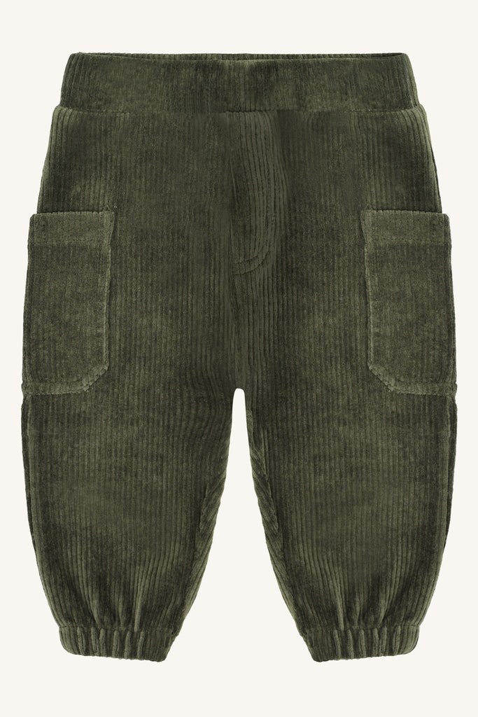 Hust&Claire Gus Ribbed Velour Bukse-Bukse-Hust&Claire-Junior Barneklær