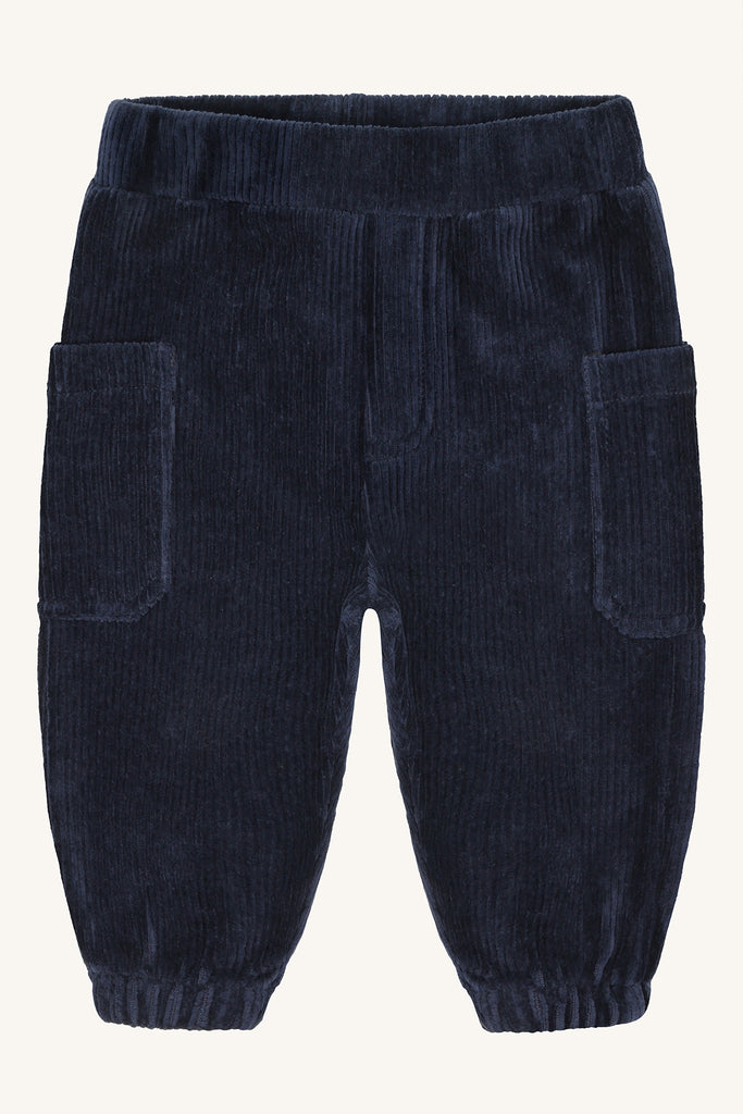 Hust&Claire Gus Ribbed Velour Bukse-Bukse-Hust&Claire-Junior Barneklær