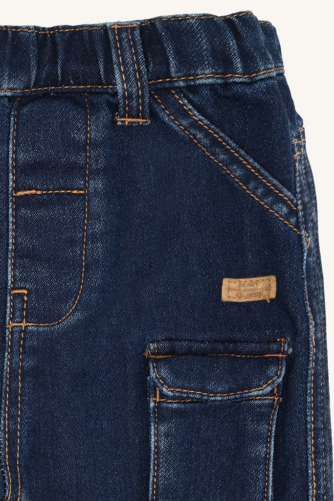 Hust&Claire Joe Sweat Denim Bukse-Bukse-Hust&Claire-Junior Barneklær