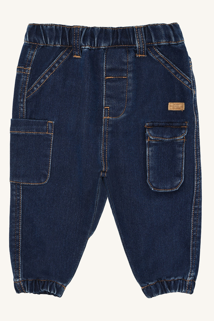 Hust&Claire Joe Sweat Denim Bukse-Bukse-Hust&Claire-Junior Barneklær