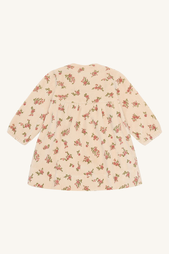 Hust&Claire Kis Winter Roses Kjole-Kjole-Hust&Claire-Junior Barneklær