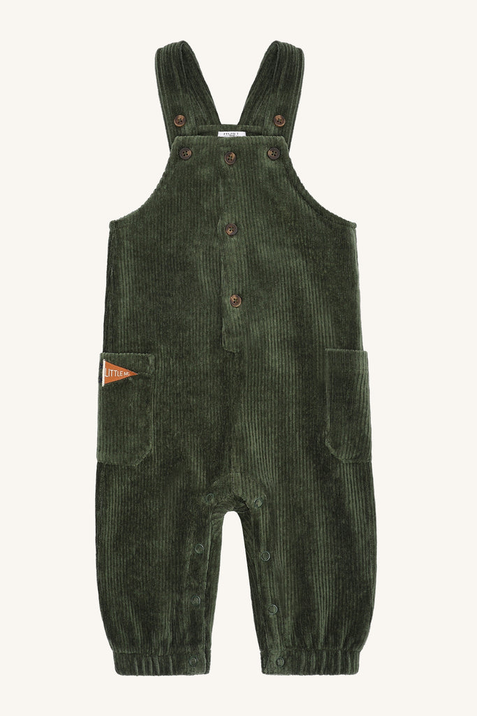Hust&Claire Mads Ribbed Velour Overall-Bukse-Hust&Claire-Junior Barneklær