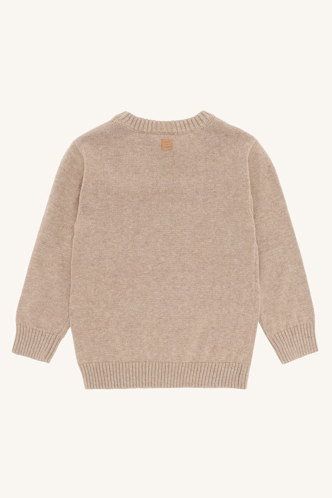 Hust&Claire Pelle Knit Strong Man Genser-Genser-Hust&Claire-Junior Barneklær
