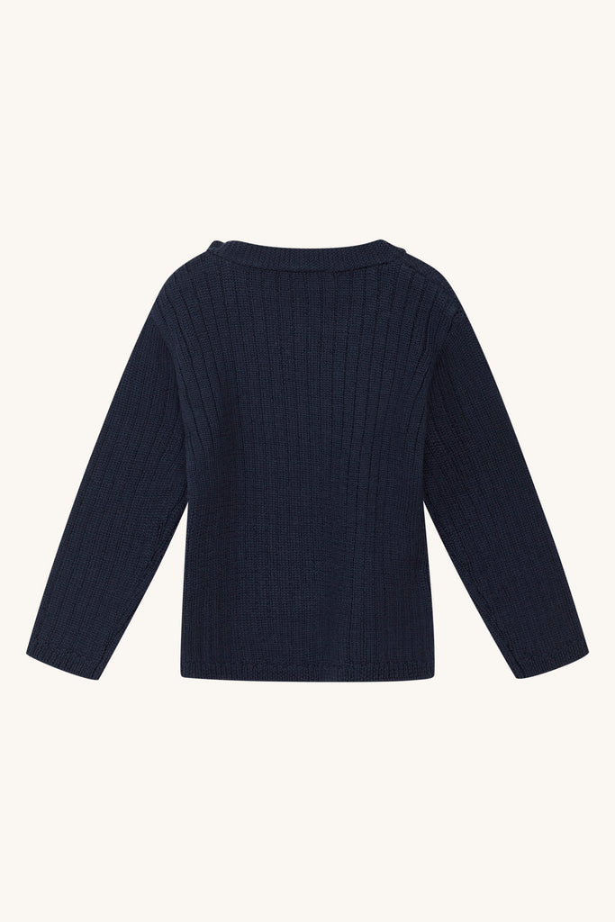 Hust&Claire Pil Ull Ribb Genser-Genser-Hust&Claire-Junior Barneklær