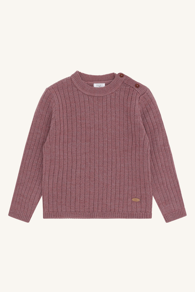 Hust&Claire Pil Ull Ribb Genser-Genser-Hust&Claire-Junior Barneklær