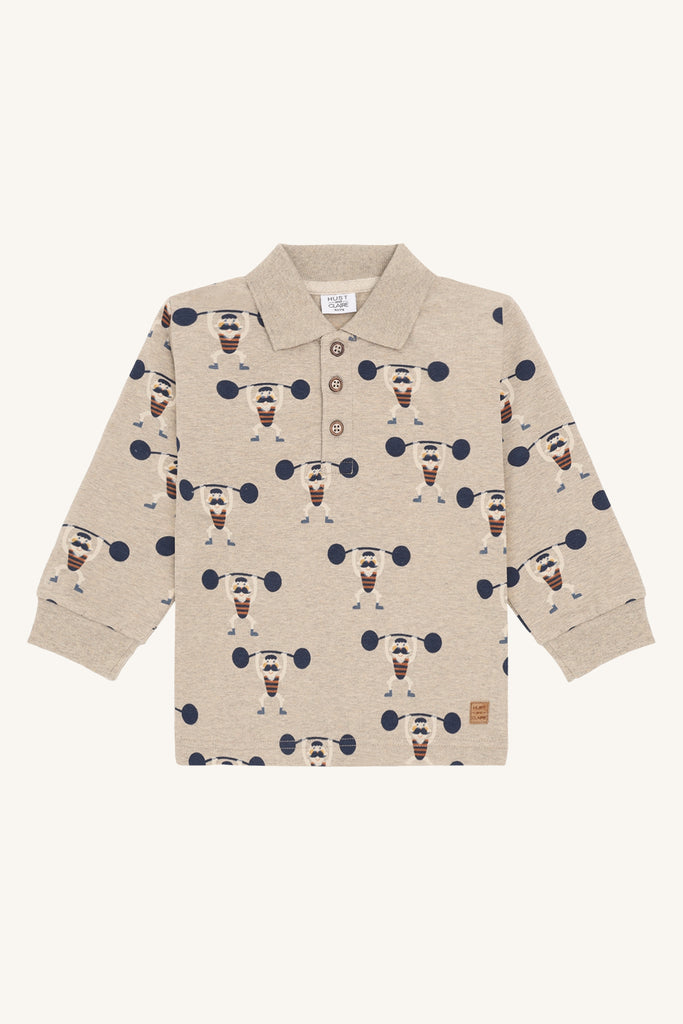 Hust&Claire Sune Strongman Pique-Genser-Hust&Claire-Junior Barneklær