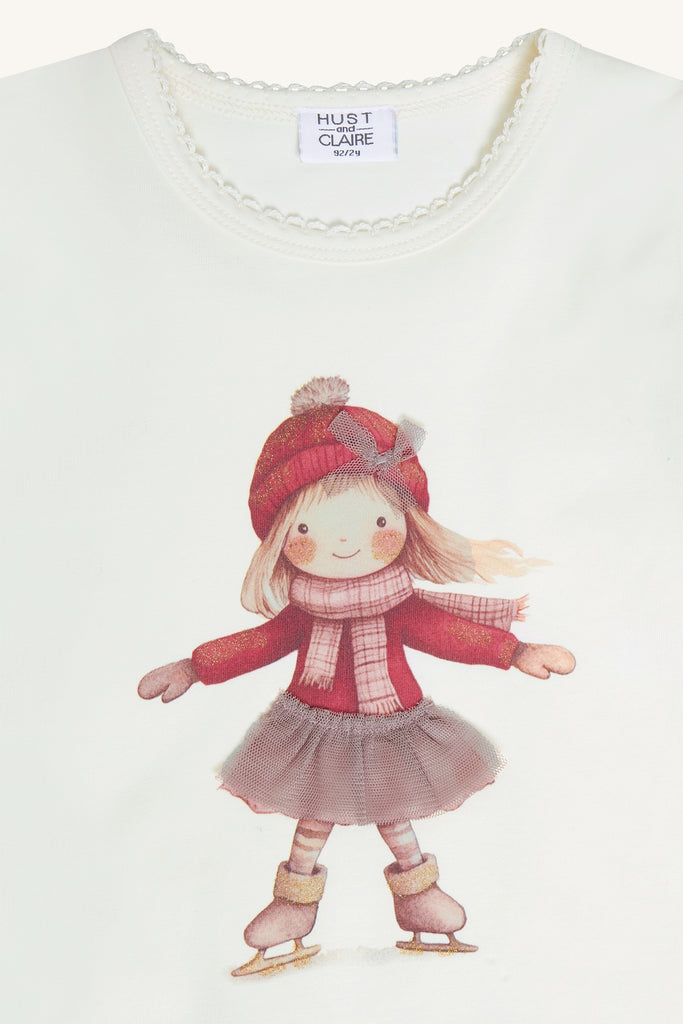 HustClaire T-shirt-T-skjorte-Hust&Claire-Junior Barneklær