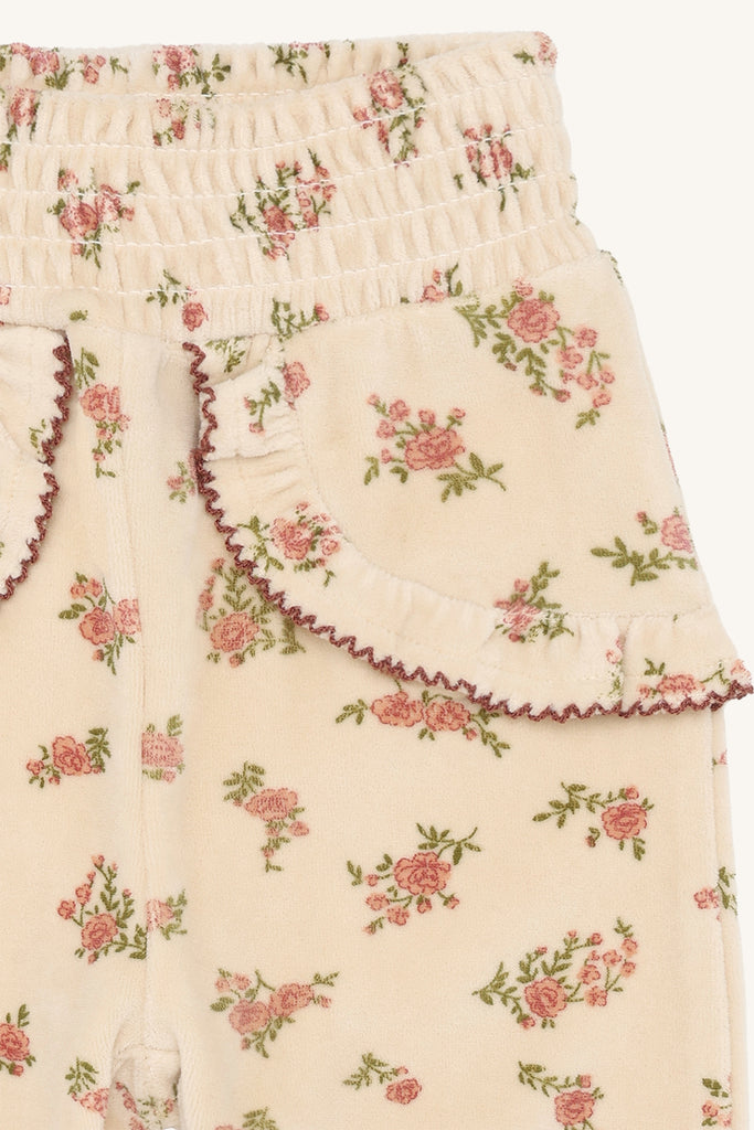 Hust&Claire Trine Winter Roses Bukse-Bukse-Hust&Claire-Junior Barneklær