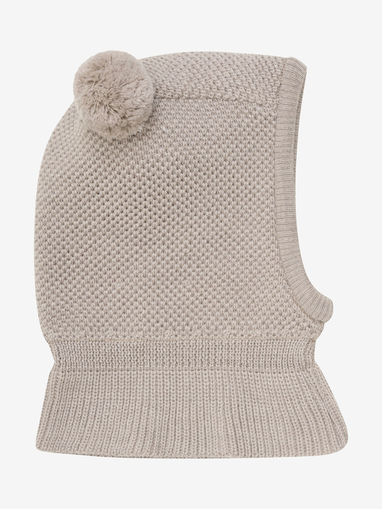 Huttelihut Balaclava Windstop Pompoms-Hodeplagg-Huttelihut-Junior Barneklær