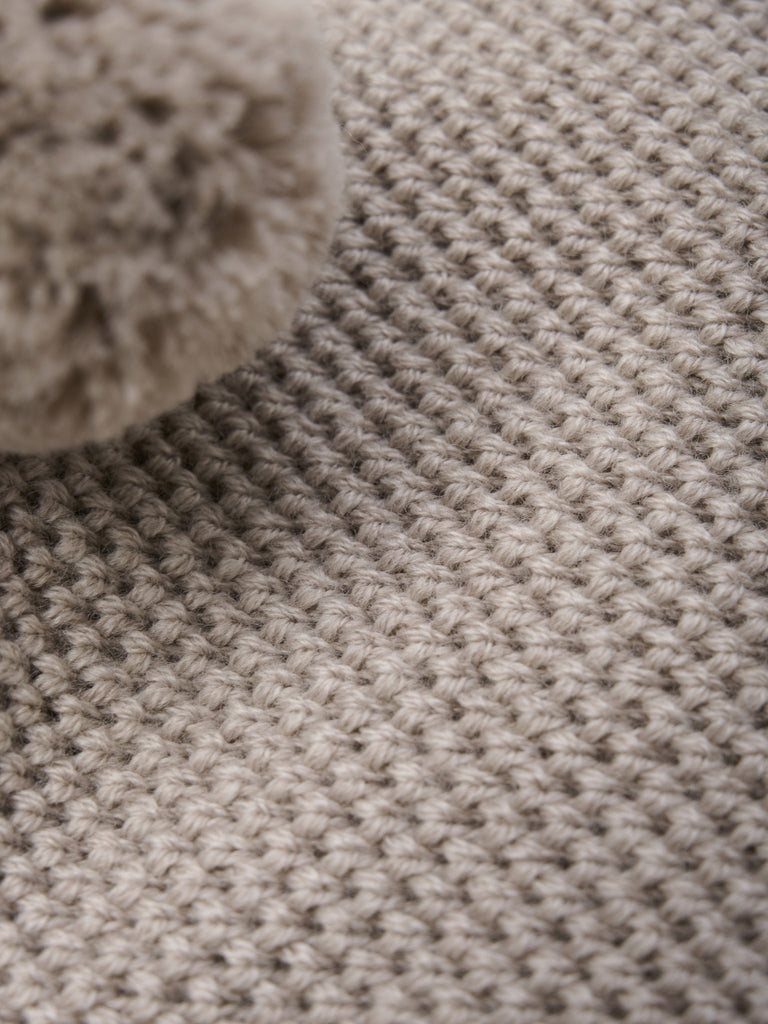 Huttelihut Balaclava Windstop Pompoms-Hodeplagg-Huttelihut-Junior Barneklær