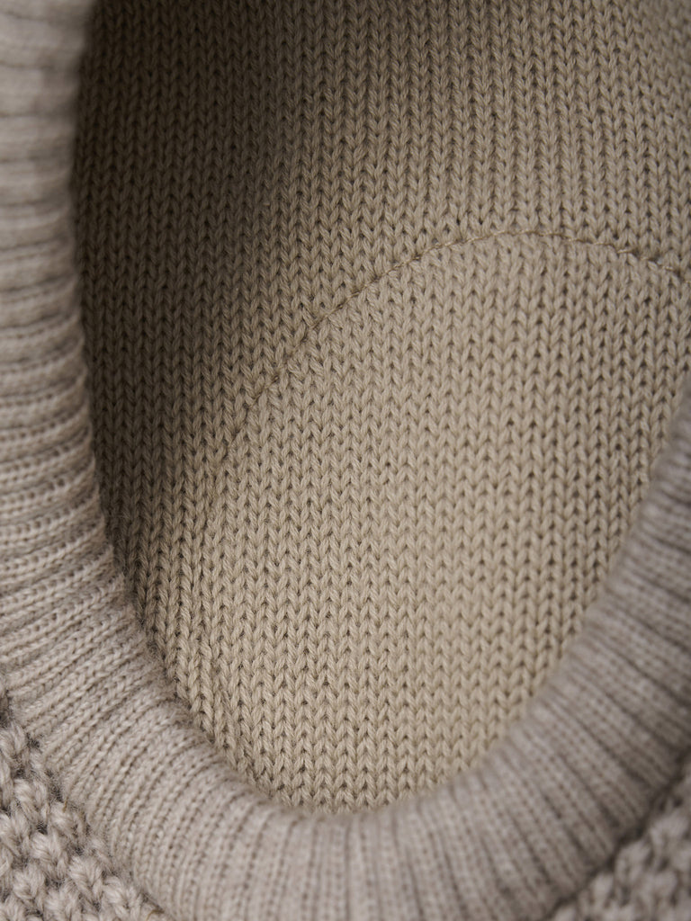 Huttelihut Balaclava Wool Knit Windstop-Hodeplagg-Huttelihut-Junior Barneklær